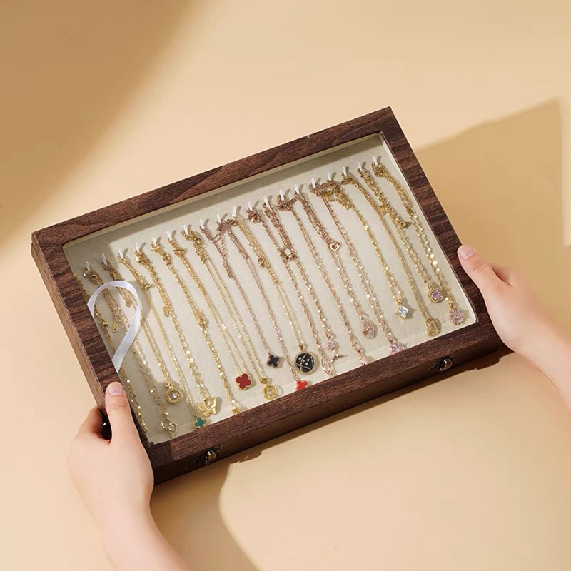 Wood Jewelry Box For Wedding M - Travel Accessories Jewelry 评论和价格