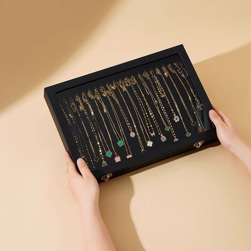 Wood Jewelry Box For Wedding M - Travel Accessories Jewelry 评论和价格