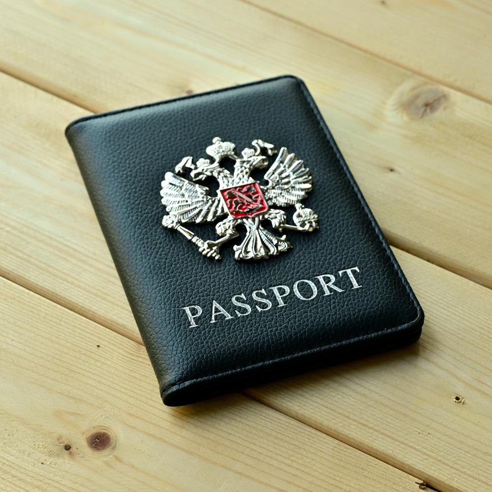 Metal Russian National Emblem  - Travel Accessories Wallet 评论和价格