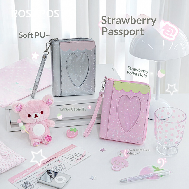 RosyPosy Passport Wallet Straw - Travel Accessories Wallet 评论和价格