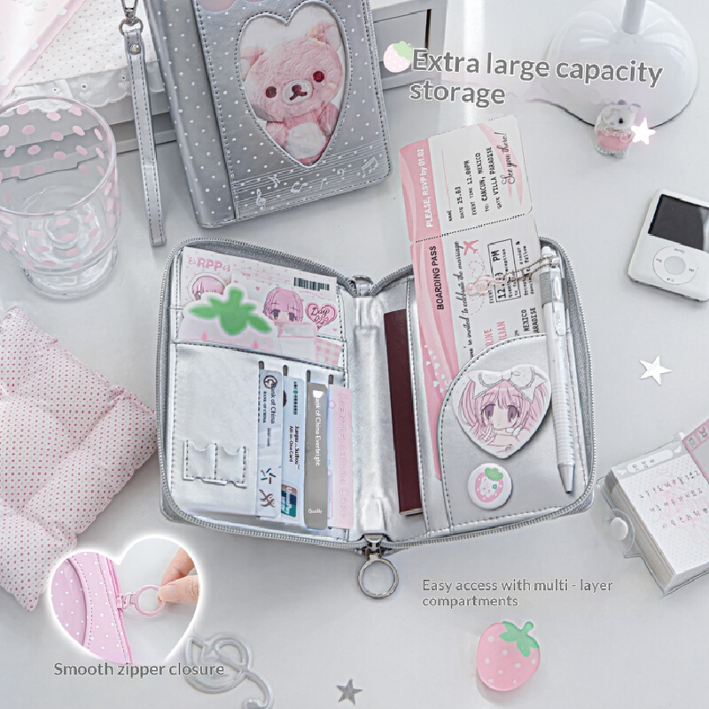 RosyPosy Passport Wallet Straw - Travel Accessories Wallet 评论和价格