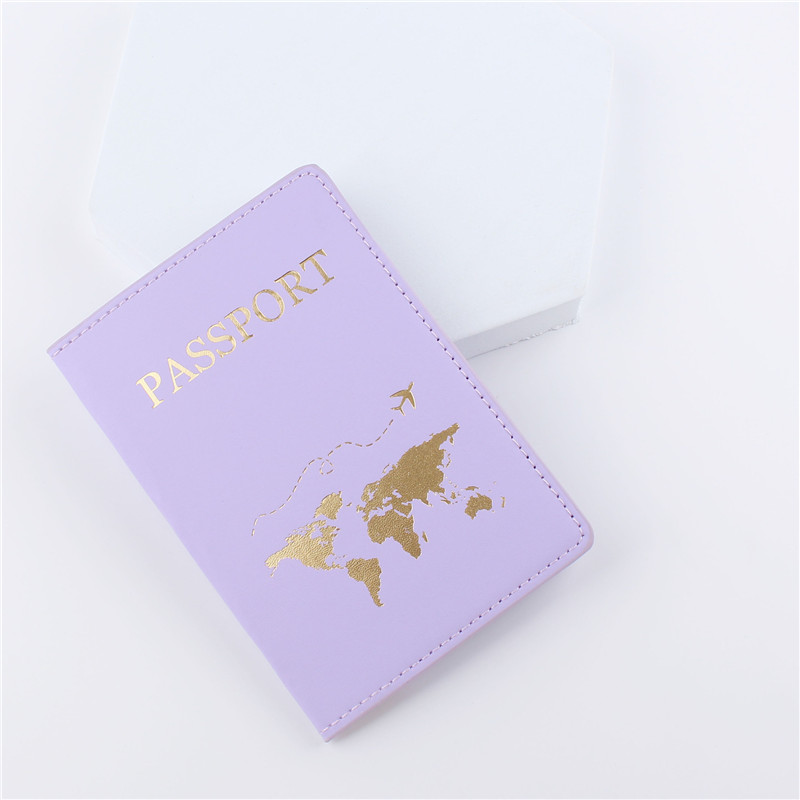 1PCS PU Leather Map Passport C - Travel Accessories Wallet 评论和价格