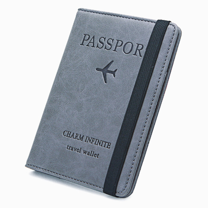 Unisex PU Leather Passport Hol - Travel Accessories Wallet 评论和价格