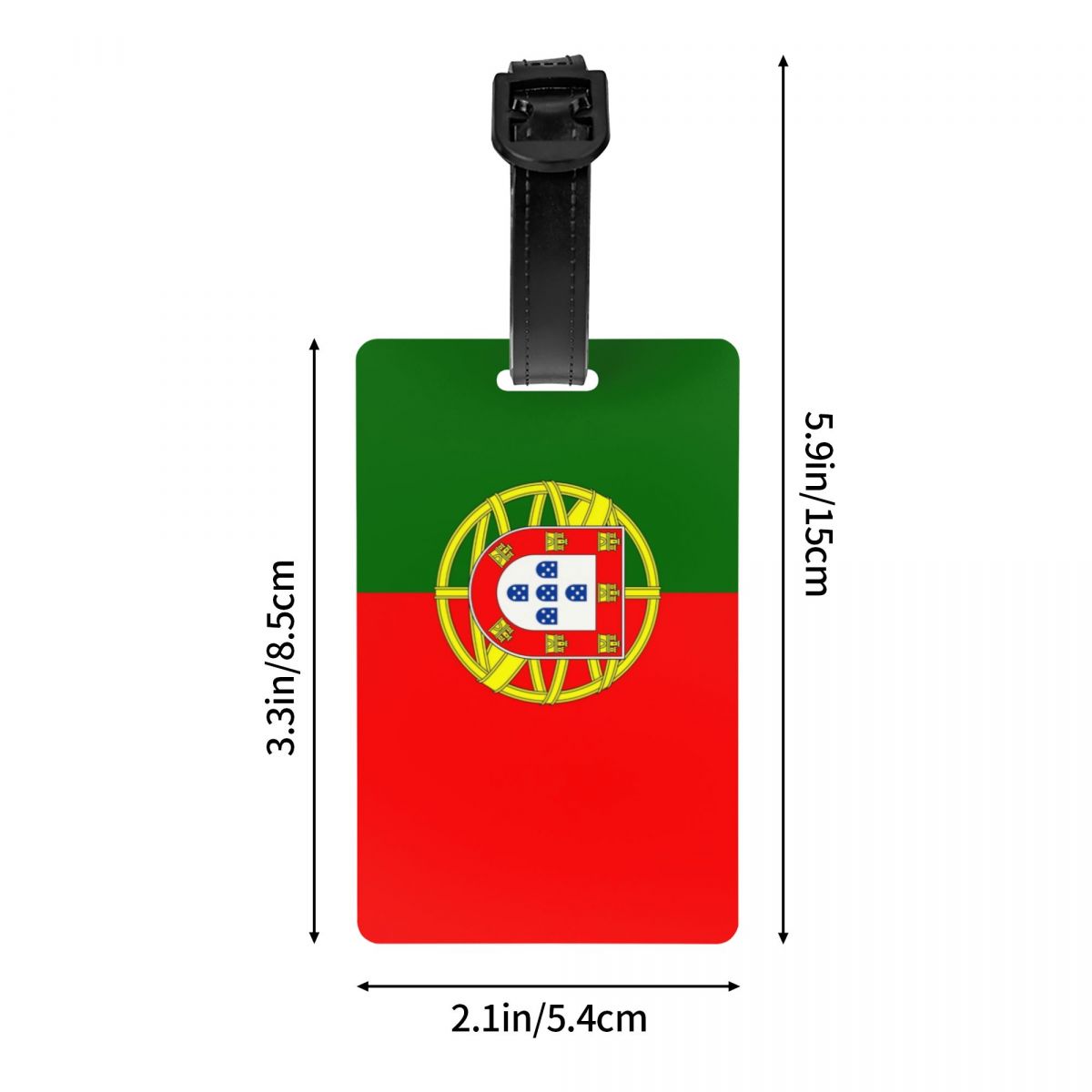 Flag Of Portugal Luggage Tag f - Luggage Cover Protector 评论和价格