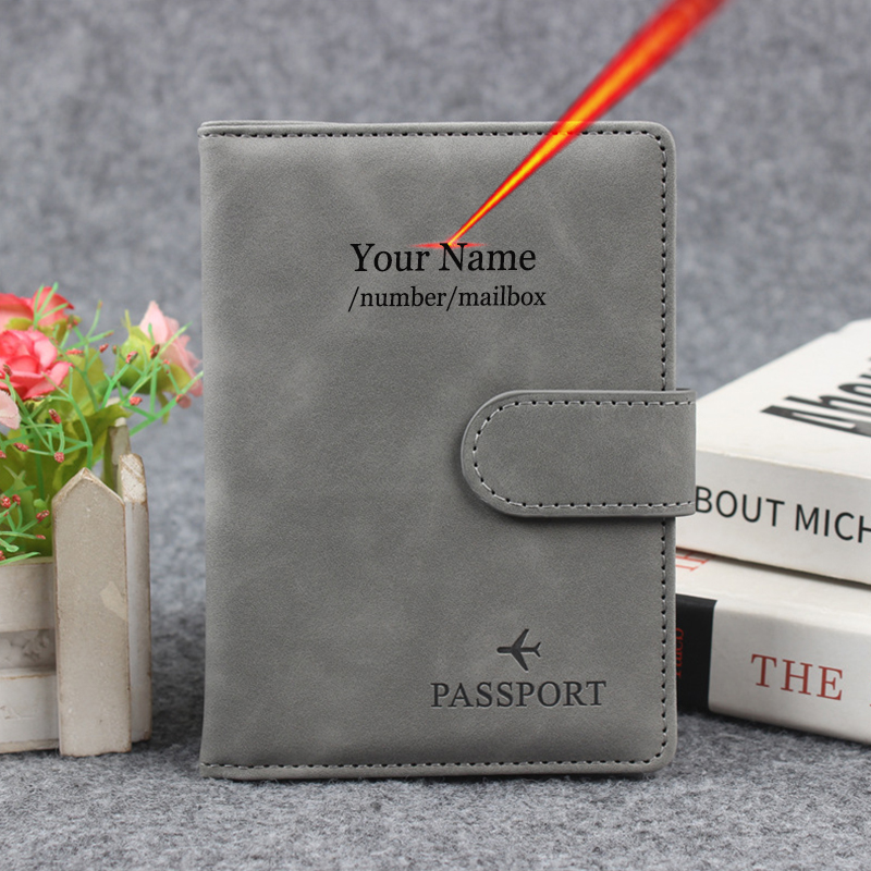 Magnetic Button Passport Cover - Travel Accessories Wallet 评论和价格