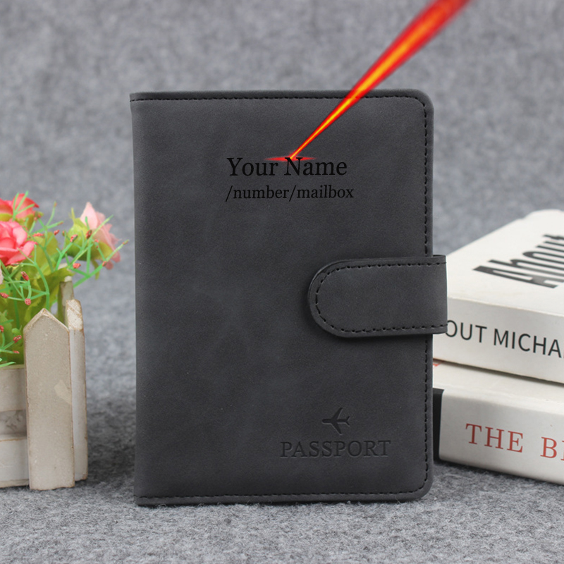 Magnetic Button Passport Cover - Travel Accessories Wallet 评论和价格