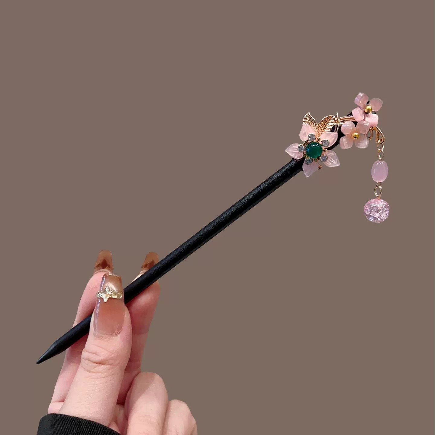 Antique Wooden Hairpin Women's - Travel Accessories Aesthetic 评论和价格