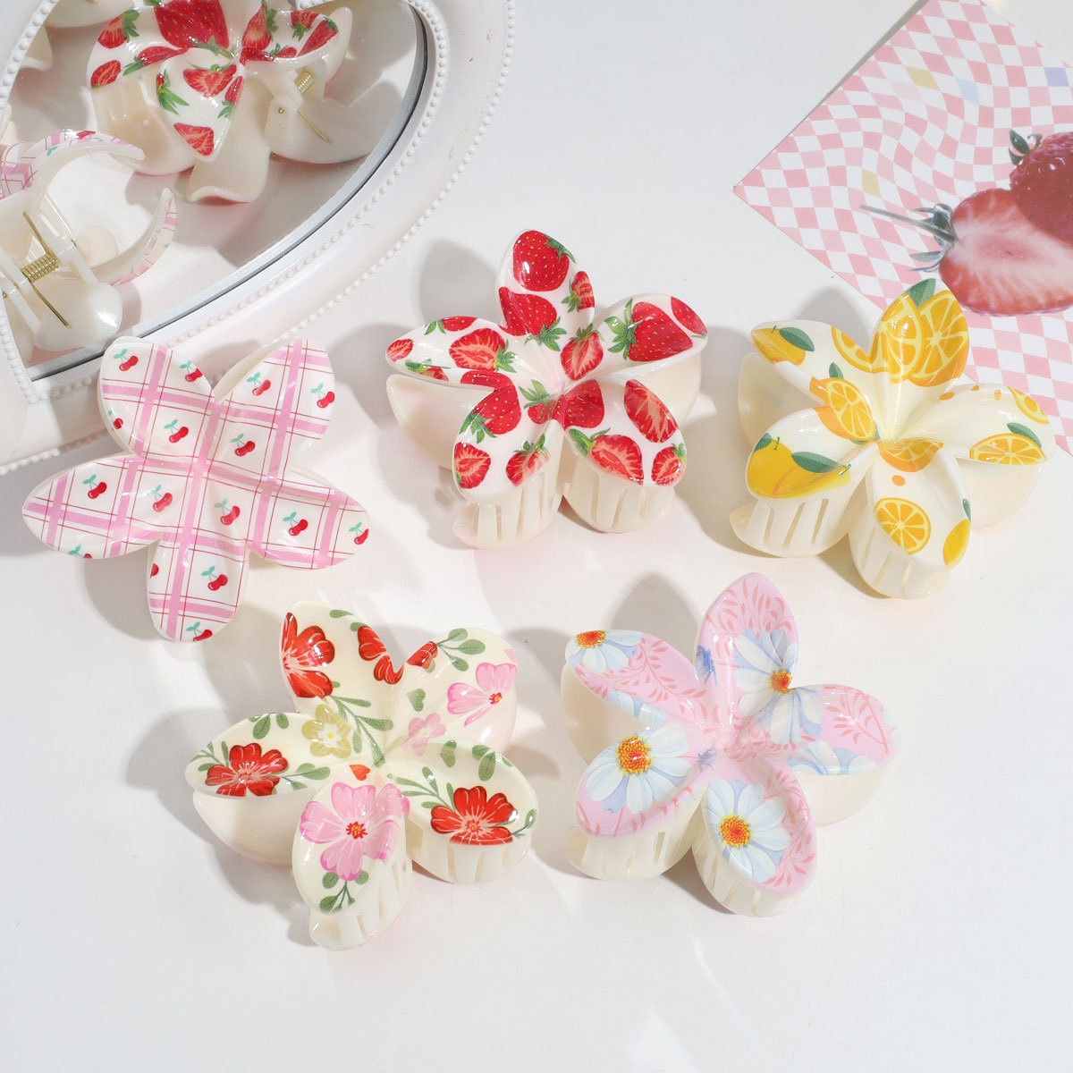 3pcs Cute Fashion Colorful Fru - Travel Accessories Aesthetic 评论和价格