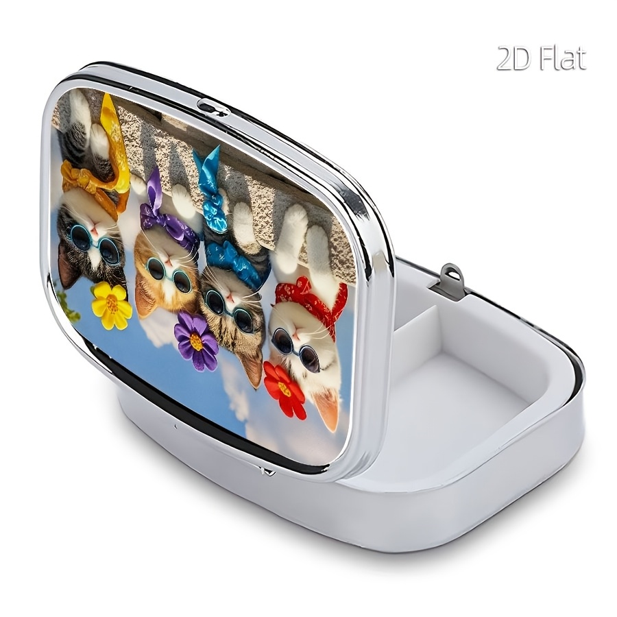 Flat Design, 1 Cute Cat-Patter - Travel Accessories As Gifts 评论和价格
