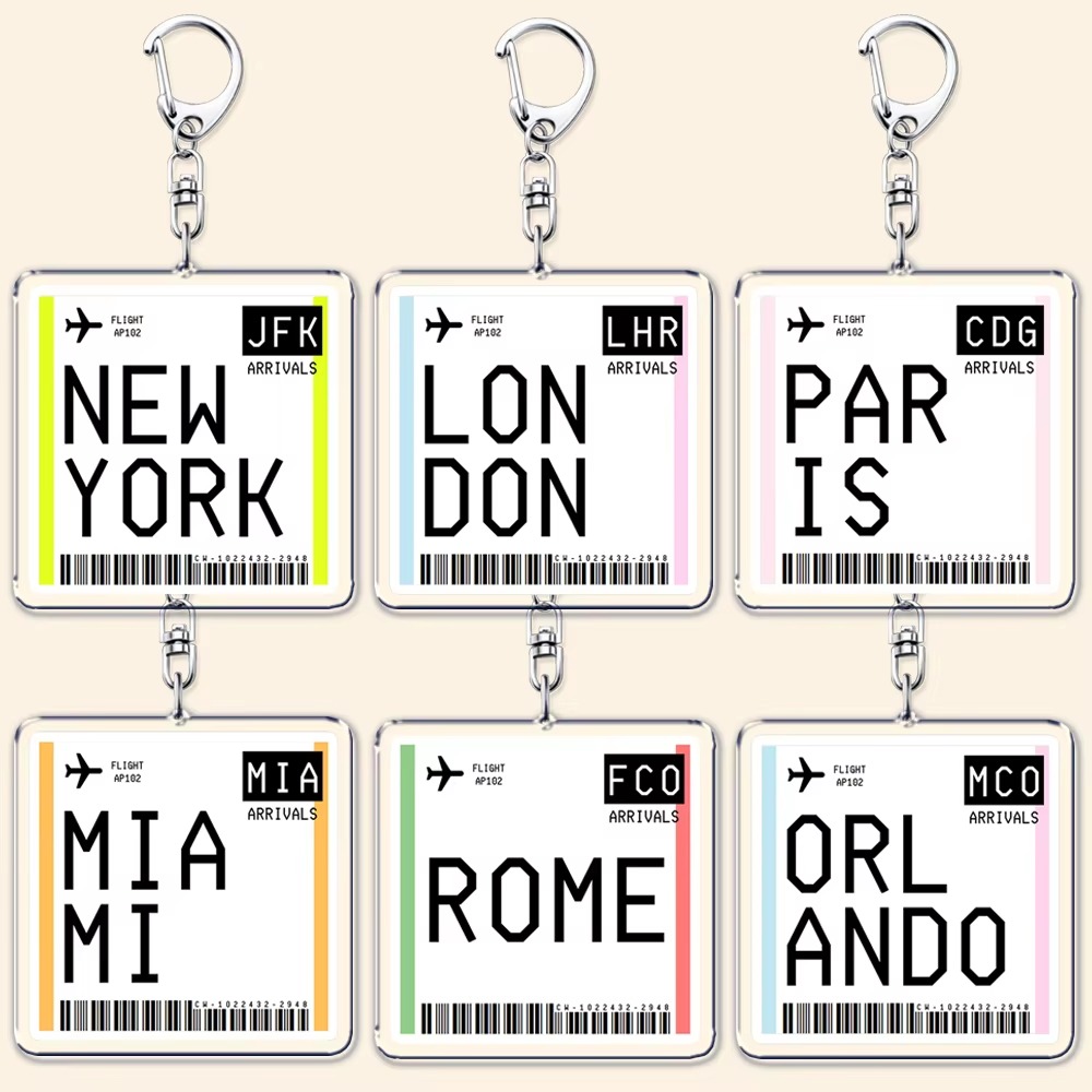 Travel Plane Ticket Boarding P - Travel Accessories Jewelry 评论和价格